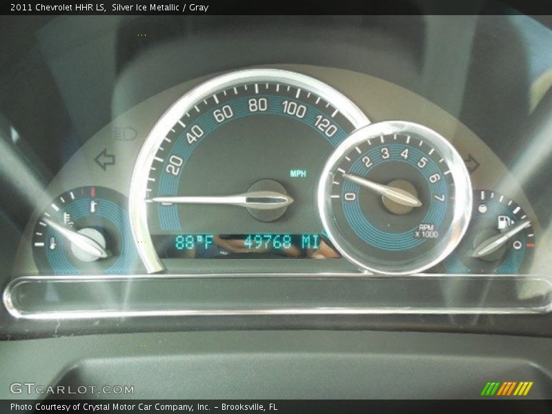 Silver Ice Metallic / Gray 2011 Chevrolet HHR LS