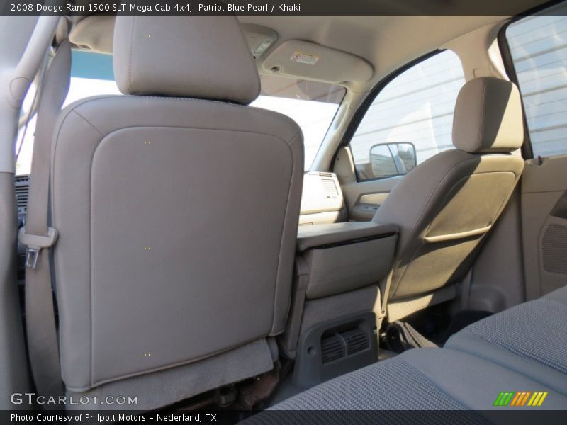 Patriot Blue Pearl / Khaki 2008 Dodge Ram 1500 SLT Mega Cab 4x4