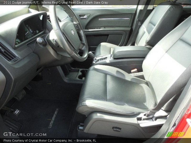 Inferno Red Crystal Pearl Coat / Dark Slate Gray 2010 Dodge Journey R/T