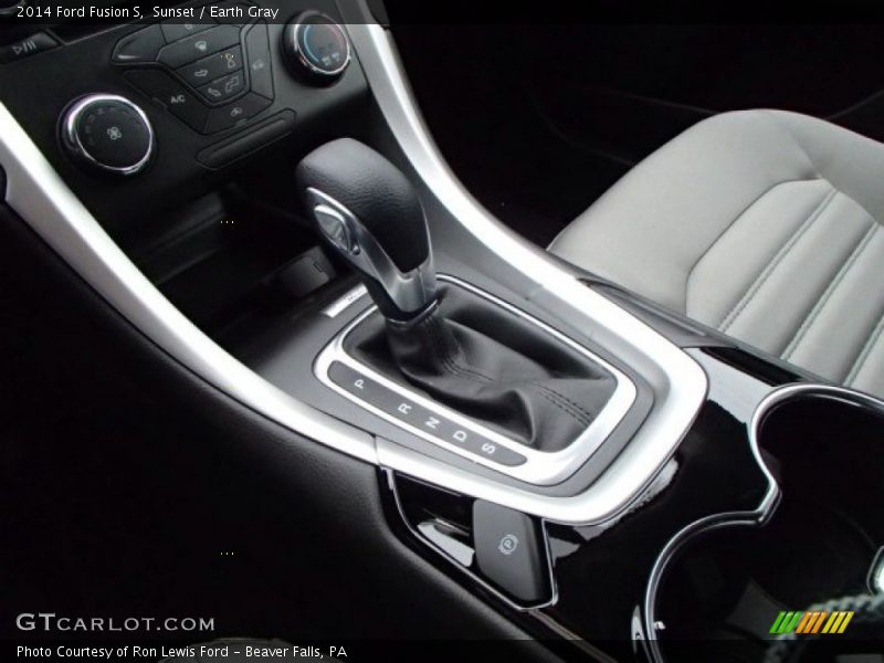 Sunset / Earth Gray 2014 Ford Fusion S