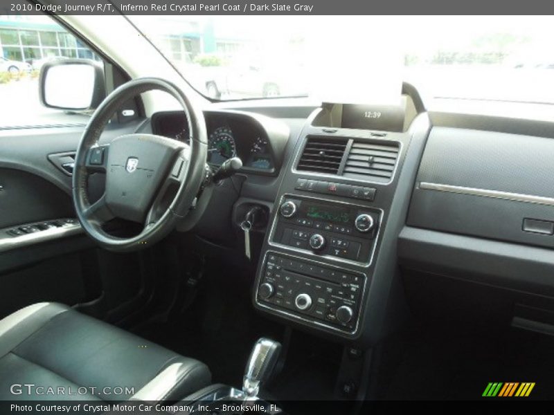 Inferno Red Crystal Pearl Coat / Dark Slate Gray 2010 Dodge Journey R/T