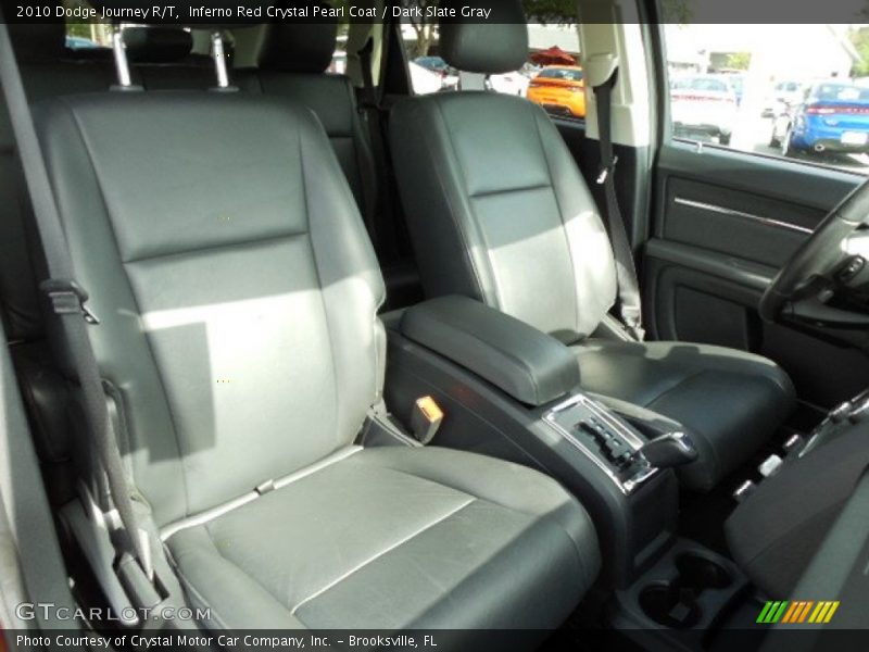 Inferno Red Crystal Pearl Coat / Dark Slate Gray 2010 Dodge Journey R/T