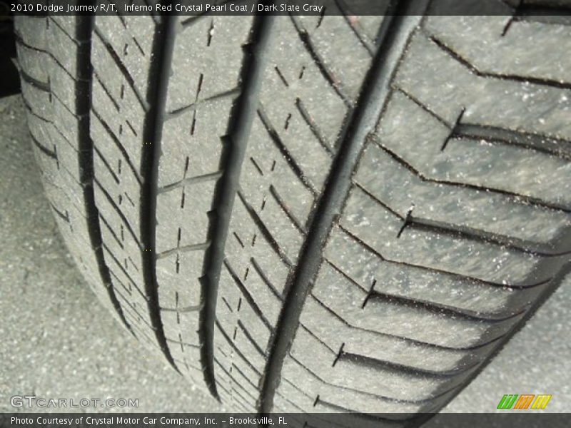 Inferno Red Crystal Pearl Coat / Dark Slate Gray 2010 Dodge Journey R/T