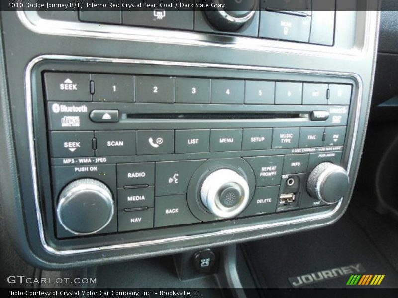 Inferno Red Crystal Pearl Coat / Dark Slate Gray 2010 Dodge Journey R/T