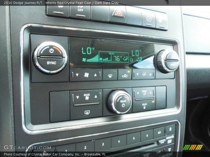 Inferno Red Crystal Pearl Coat / Dark Slate Gray 2010 Dodge Journey R/T