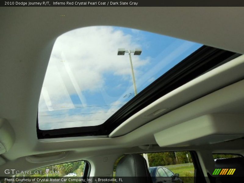 Inferno Red Crystal Pearl Coat / Dark Slate Gray 2010 Dodge Journey R/T