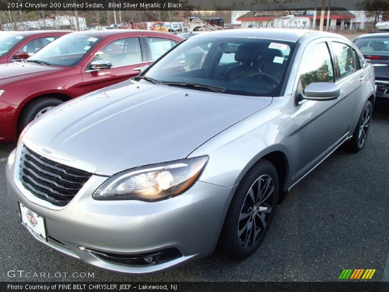 Billet Silver Metallic / Black 2014 Chrysler 200 Limited Sedan