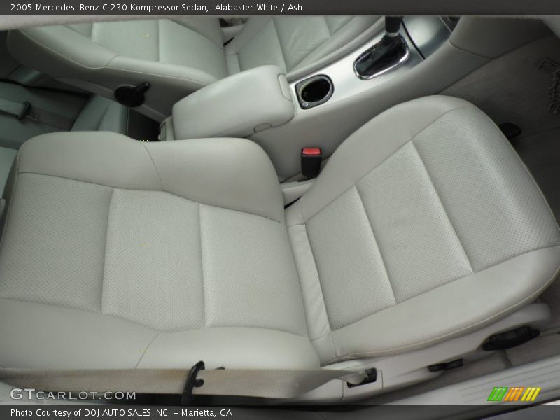 Alabaster White / Ash 2005 Mercedes-Benz C 230 Kompressor Sedan