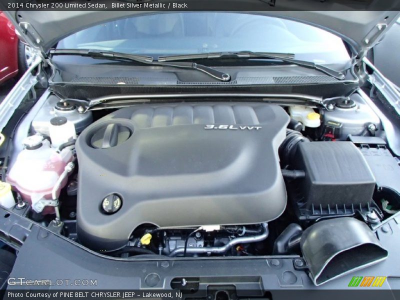 Billet Silver Metallic / Black 2014 Chrysler 200 Limited Sedan