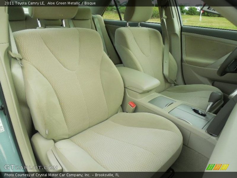 Aloe Green Metallic / Bisque 2011 Toyota Camry LE