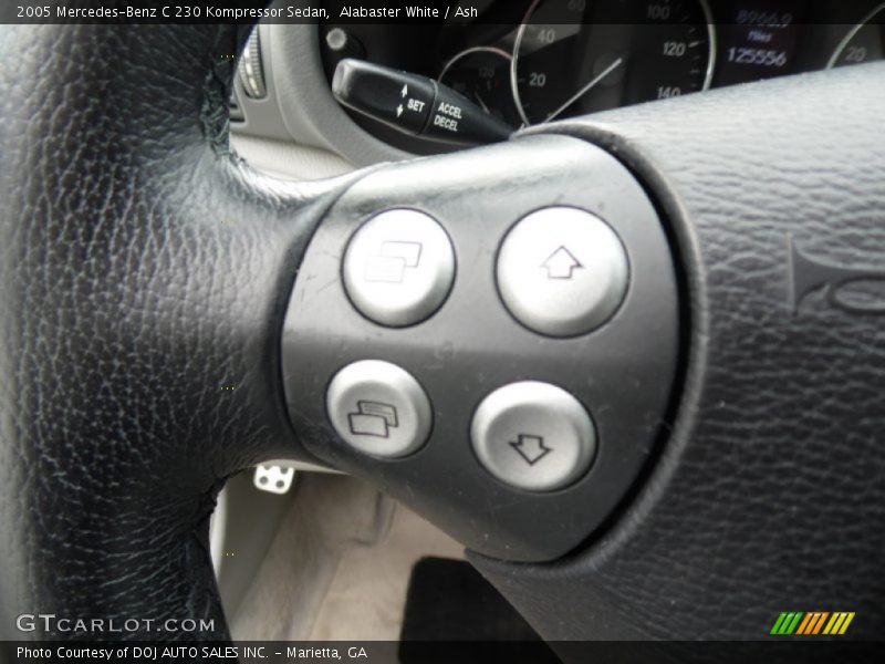 Alabaster White / Ash 2005 Mercedes-Benz C 230 Kompressor Sedan