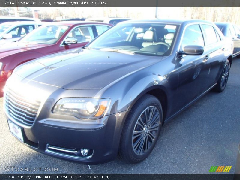 Granite Crystal Metallic / Black 2014 Chrysler 300 S AWD