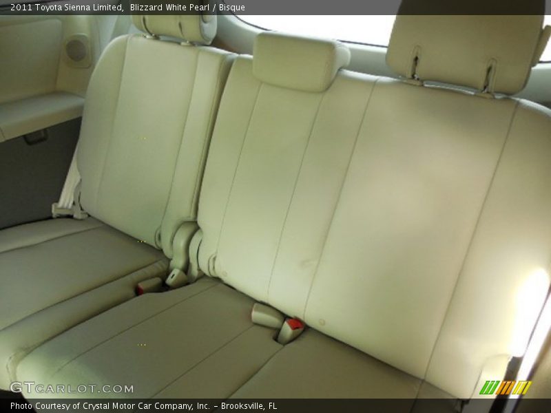 Blizzard White Pearl / Bisque 2011 Toyota Sienna Limited