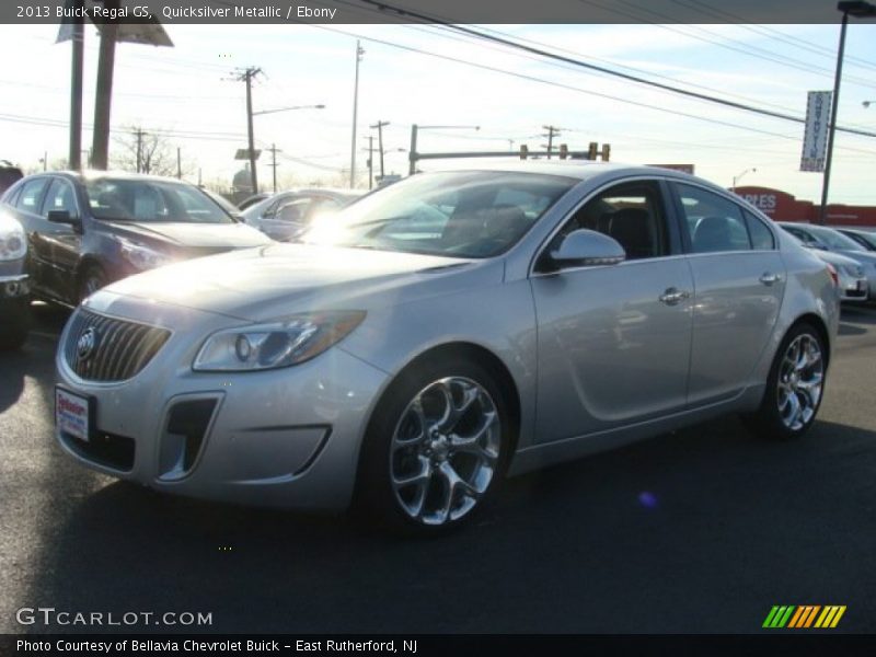 Quicksilver Metallic / Ebony 2013 Buick Regal GS