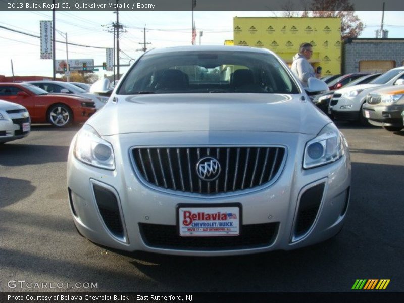 Quicksilver Metallic / Ebony 2013 Buick Regal GS