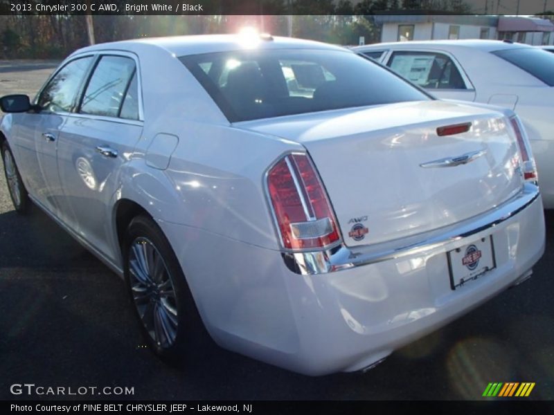Bright White / Black 2013 Chrysler 300 C AWD