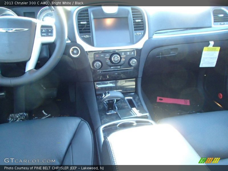 Bright White / Black 2013 Chrysler 300 C AWD