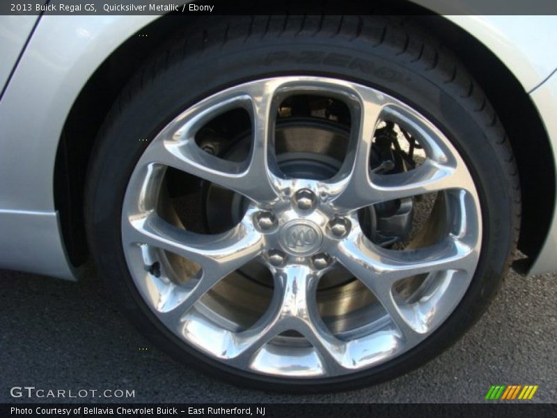 Quicksilver Metallic / Ebony 2013 Buick Regal GS