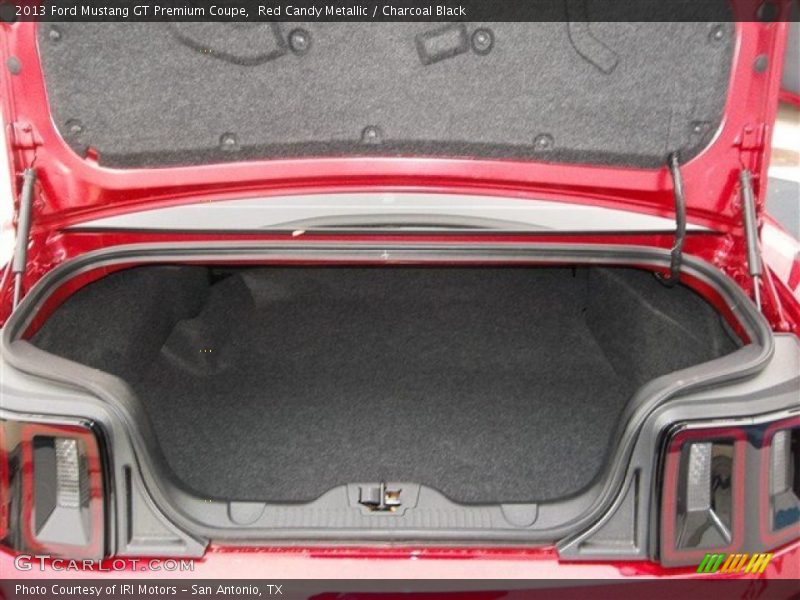 Red Candy Metallic / Charcoal Black 2013 Ford Mustang GT Premium Coupe