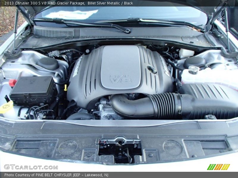 Billet Silver Metallic / Black 2013 Chrysler 300 S V8 AWD Glacier Package