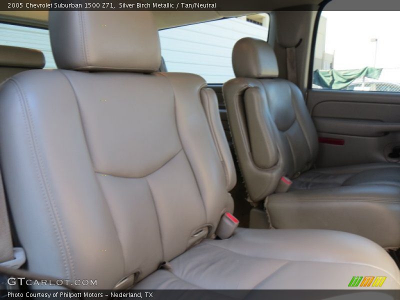Silver Birch Metallic / Tan/Neutral 2005 Chevrolet Suburban 1500 Z71