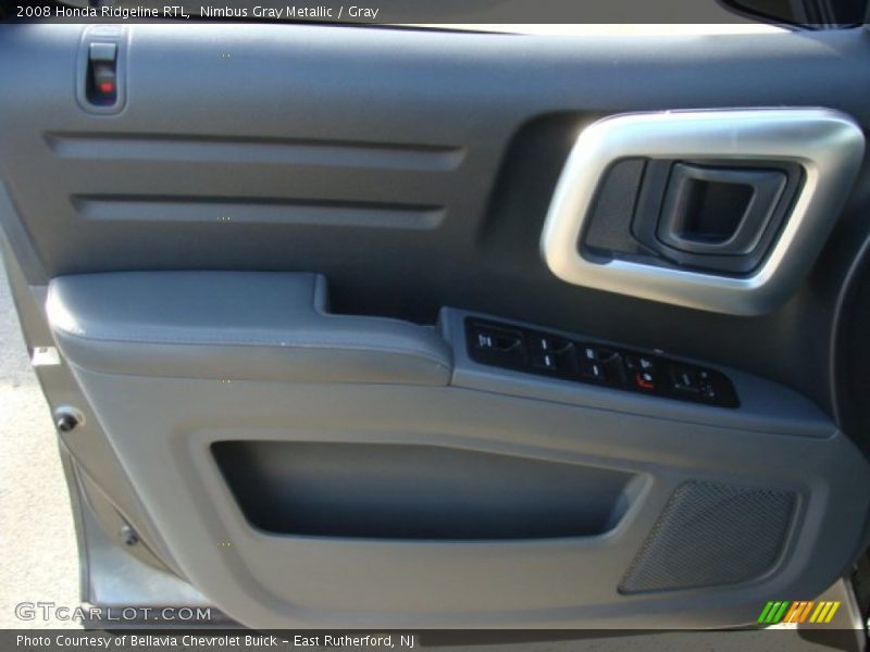 Nimbus Gray Metallic / Gray 2008 Honda Ridgeline RTL