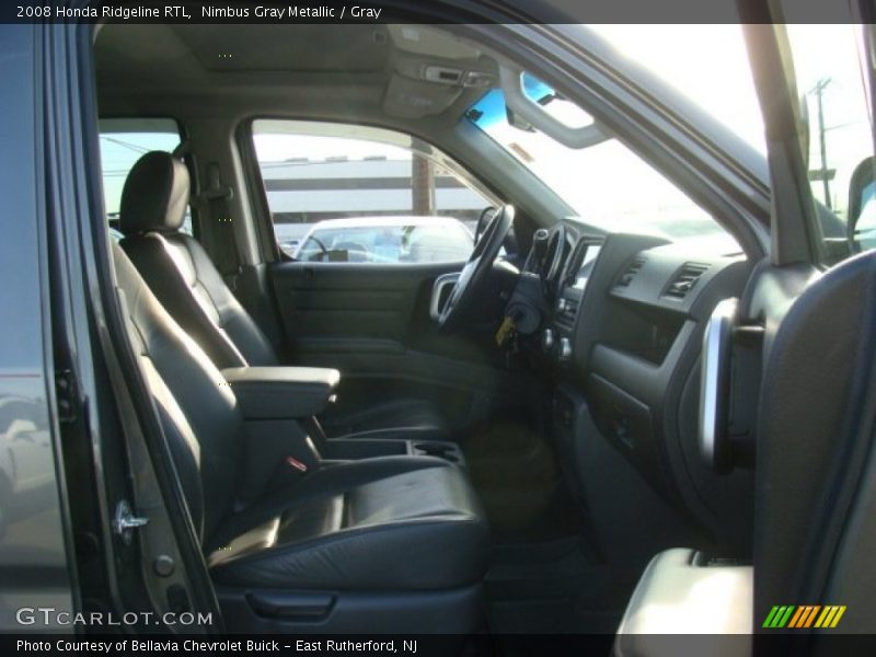 Nimbus Gray Metallic / Gray 2008 Honda Ridgeline RTL