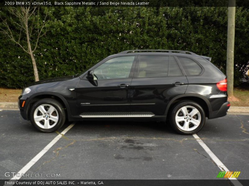  2009 X5 xDrive35d Black Sapphire Metallic