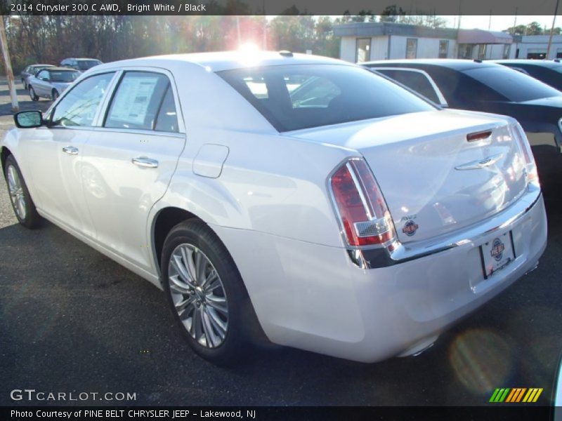 Bright White / Black 2014 Chrysler 300 C AWD