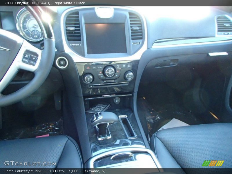 Bright White / Black 2014 Chrysler 300 C AWD