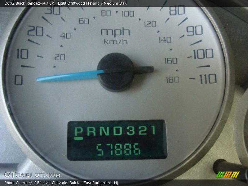 Light Driftwood Metallic / Medium Oak 2003 Buick Rendezvous CX