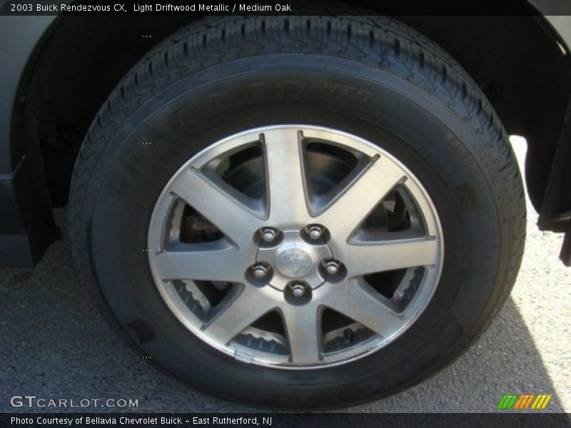 Light Driftwood Metallic / Medium Oak 2003 Buick Rendezvous CX