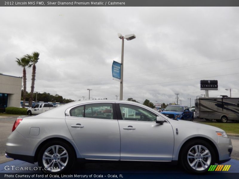 Silver Diamond Premium Metallic / Cashmere 2012 Lincoln MKS FWD