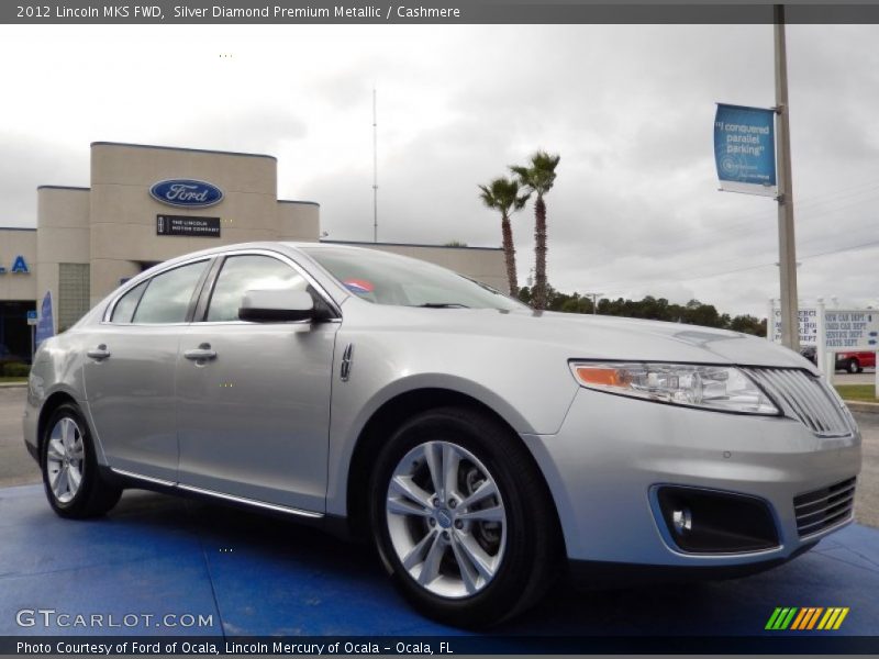 Silver Diamond Premium Metallic / Cashmere 2012 Lincoln MKS FWD