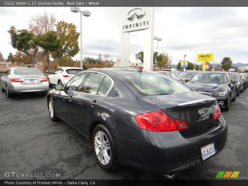 Blue Slate / Wheat 2012 Infiniti G 37 Journey Sedan