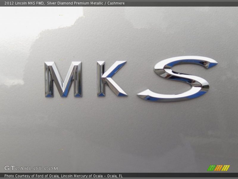 Silver Diamond Premium Metallic / Cashmere 2012 Lincoln MKS FWD