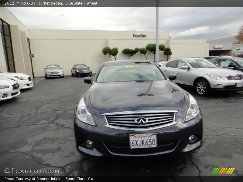 Blue Slate / Wheat 2012 Infiniti G 37 Journey Sedan