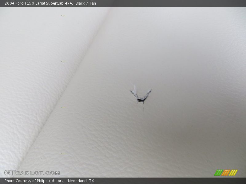 Black / Tan 2004 Ford F150 Lariat SuperCab 4x4