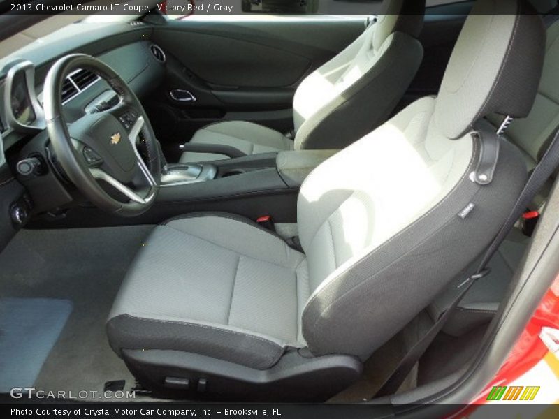 Victory Red / Gray 2013 Chevrolet Camaro LT Coupe