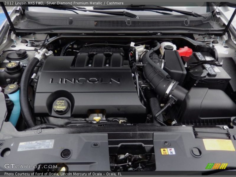  2012 MKS FWD Engine - 3.7 Liter DOHC 24-Valve VVT Duratec V6
