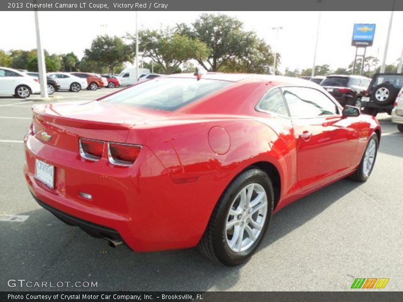 Victory Red / Gray 2013 Chevrolet Camaro LT Coupe