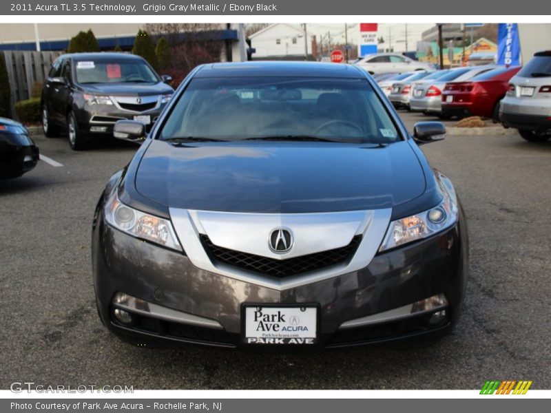 Grigio Gray Metallic / Ebony Black 2011 Acura TL 3.5 Technology