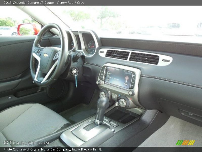 Victory Red / Gray 2013 Chevrolet Camaro LT Coupe