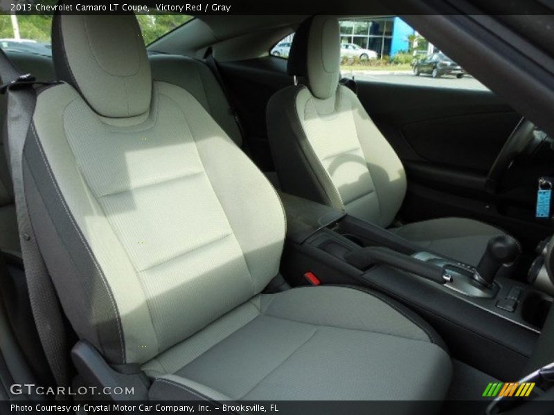 Victory Red / Gray 2013 Chevrolet Camaro LT Coupe