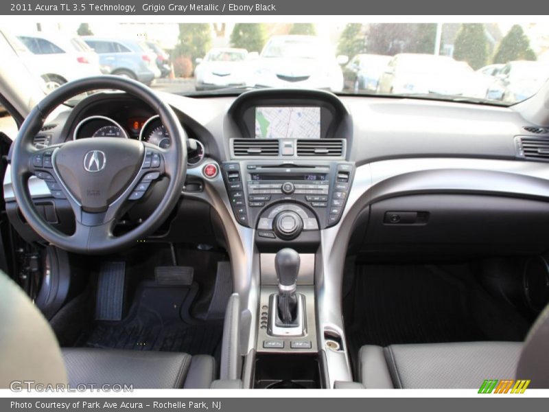 Grigio Gray Metallic / Ebony Black 2011 Acura TL 3.5 Technology