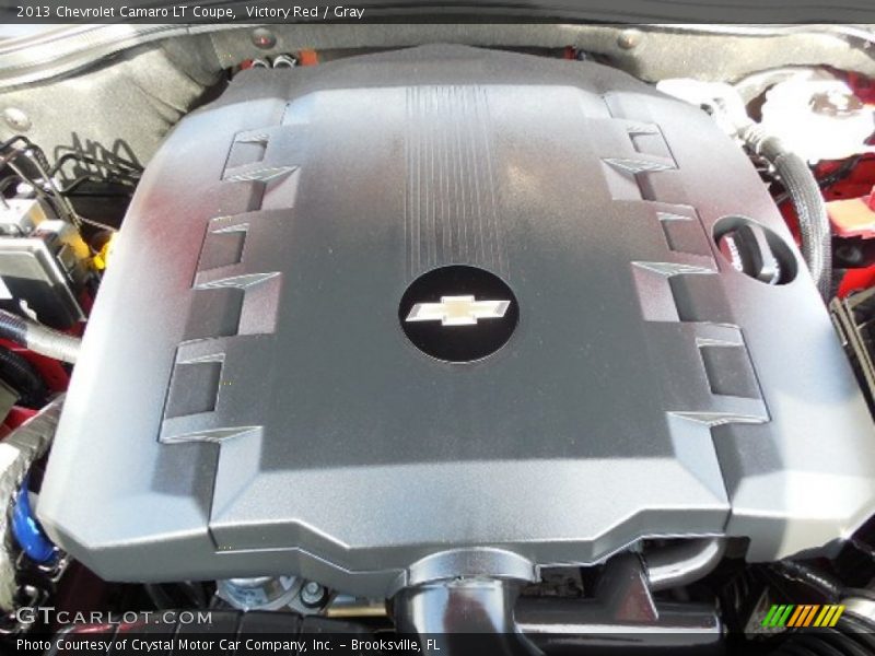 Victory Red / Gray 2013 Chevrolet Camaro LT Coupe