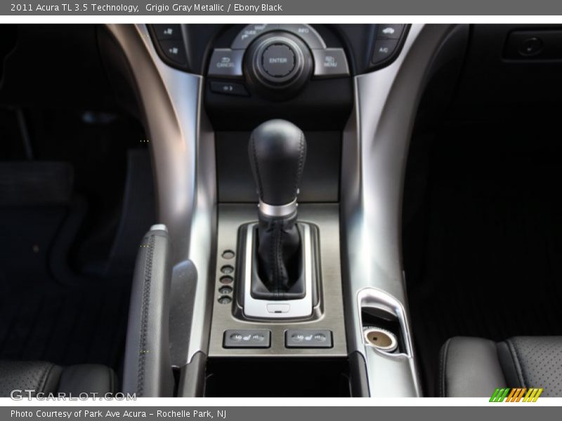 Grigio Gray Metallic / Ebony Black 2011 Acura TL 3.5 Technology