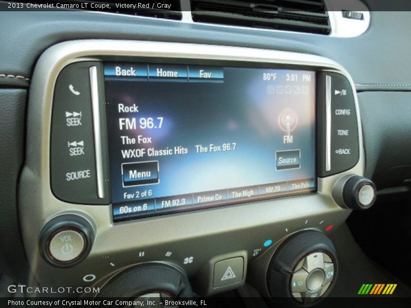 Victory Red / Gray 2013 Chevrolet Camaro LT Coupe