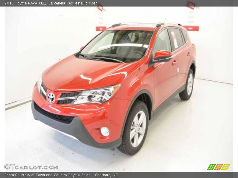Barcelona Red Metallic / Ash 2013 Toyota RAV4 XLE