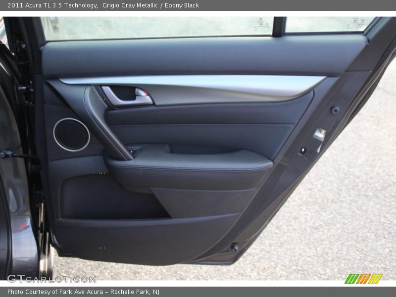 Grigio Gray Metallic / Ebony Black 2011 Acura TL 3.5 Technology